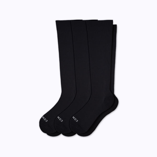 Knee-High Compression Socks – 3 Pack Solid (20-30 mmHg)