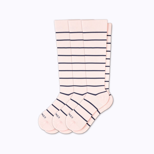 Knee-High Compression Socks – 3 Pack