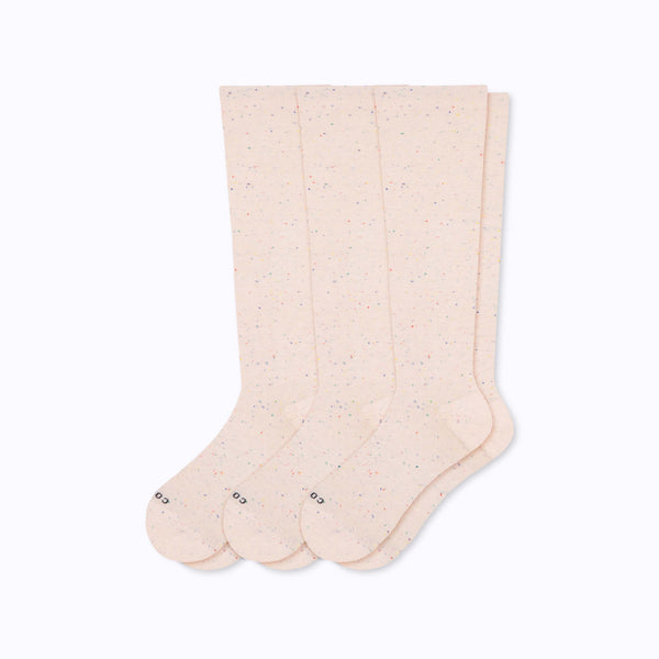 Recycled Cotton Compression Socks – 3 Pack