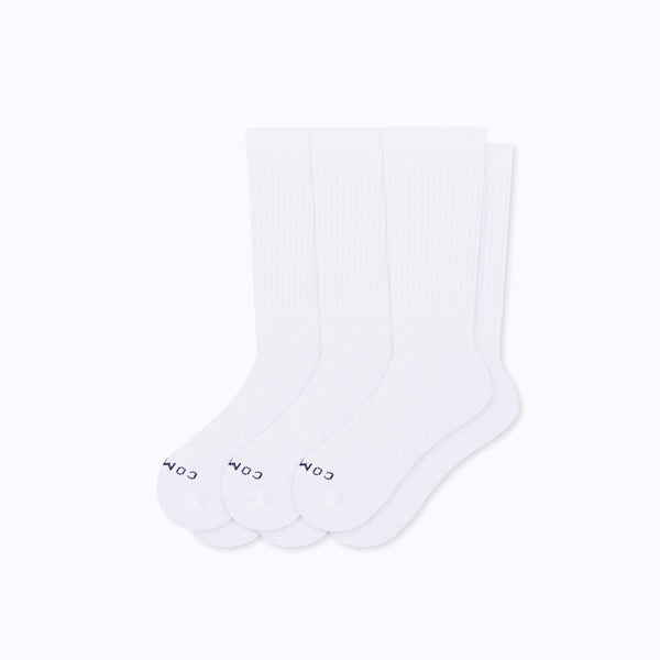 Combed Cotton Crew Socks – 3 Pack