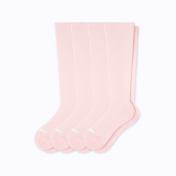 Knee-High Compression Socks – 4 Pack Solids