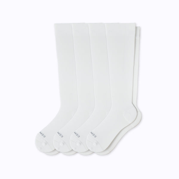 Knee-High Compression Socks – 4 Pack Solids