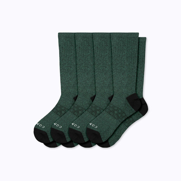 Combed Cotton Crew Socks - 4 Pack Limited