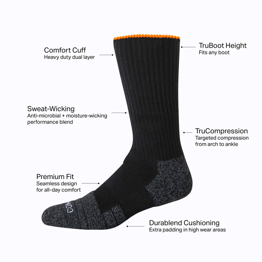 Work Boot Compression Socks