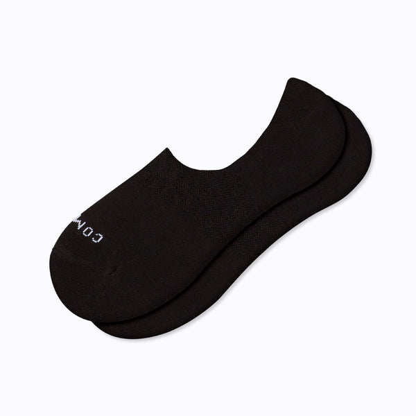 Single pair of black no show socks