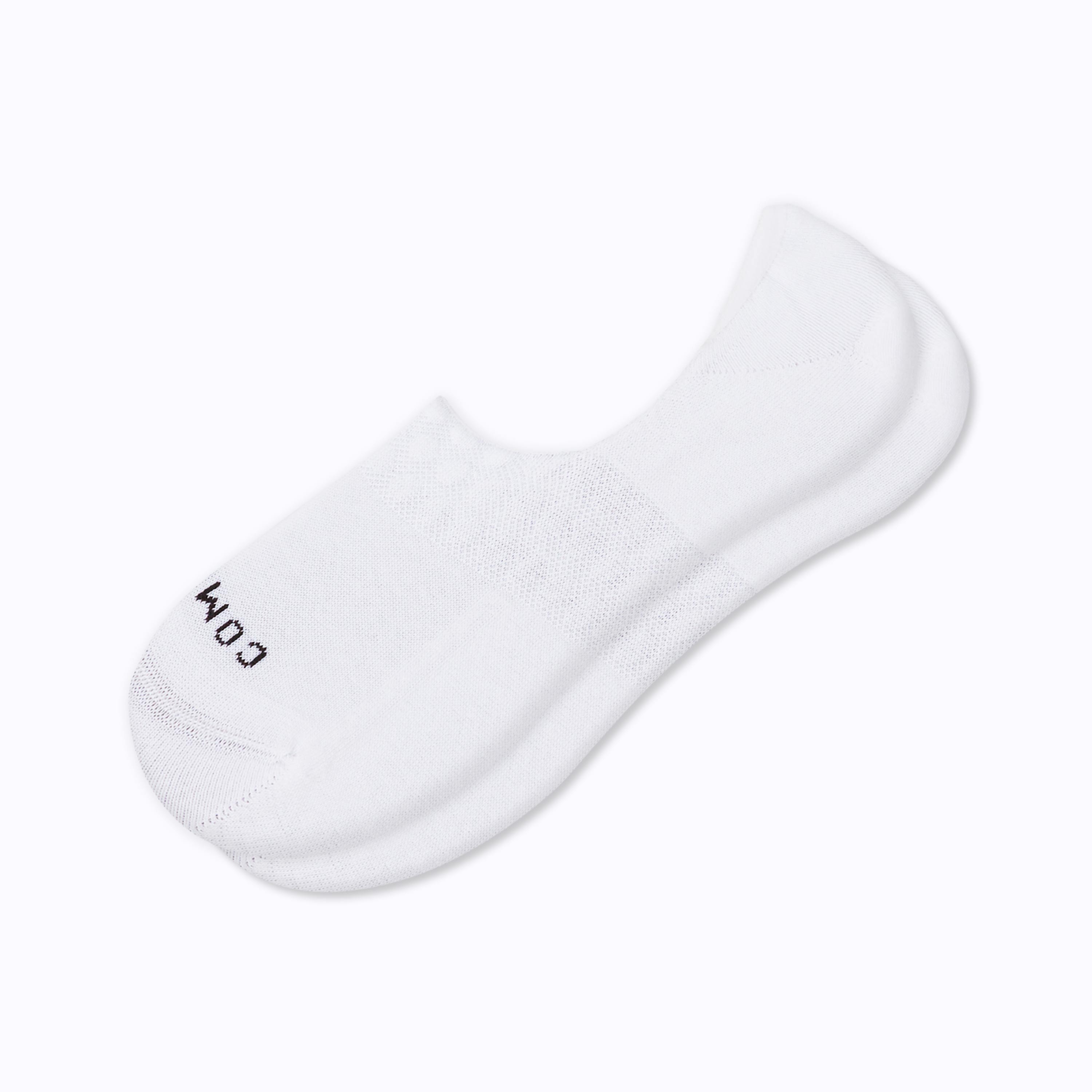 Comrad Combed Cotton No Show Socks White / Small Comrad Combed Cotton No Show Socks White / Small
