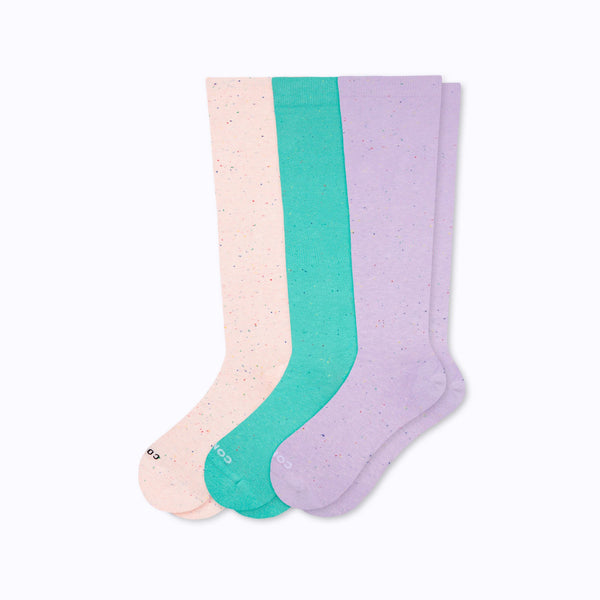 Recycled Cotton Compression Socks Limited – 3 Pack