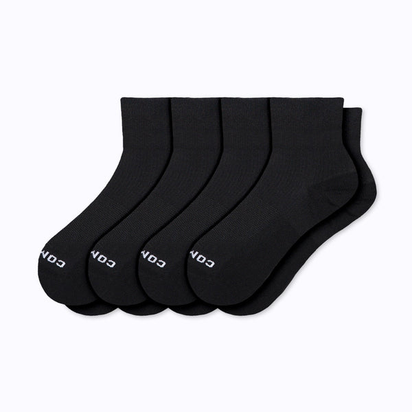 Quarter Ankle Compression Socks - 4 Pack