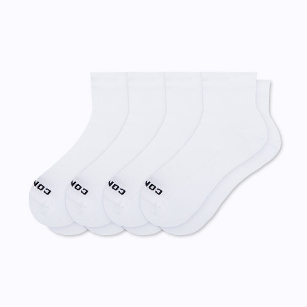 Quarter Ankle Compression Socks - 4 Pack