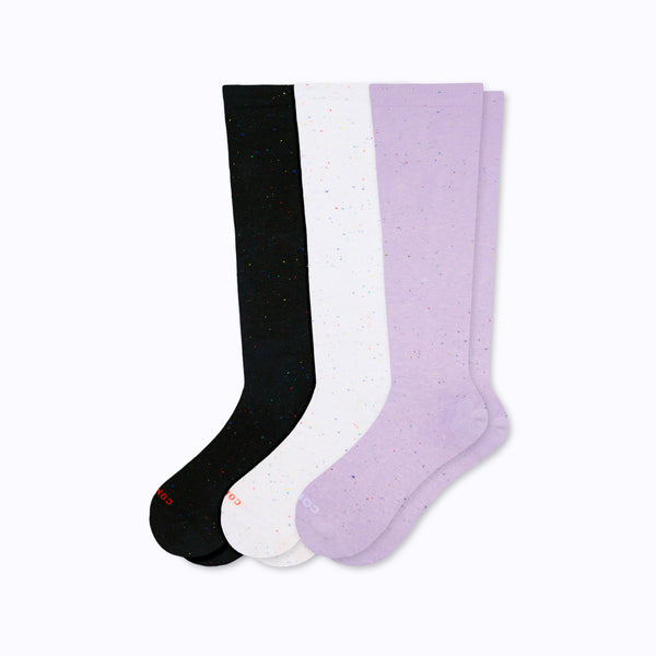 Recycled Cotton Compression Socks Limited – 3 Pack