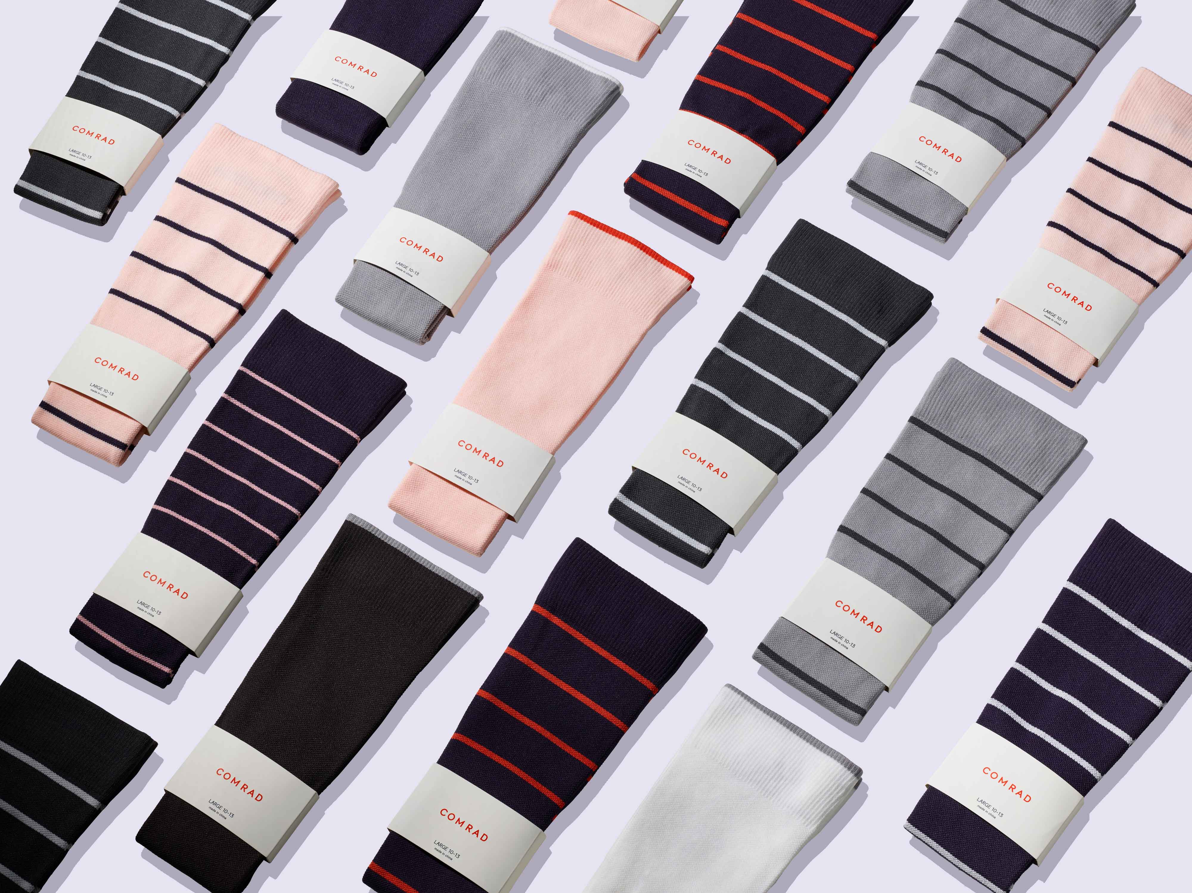 Comrad Nylon Knee-High Compression Socks