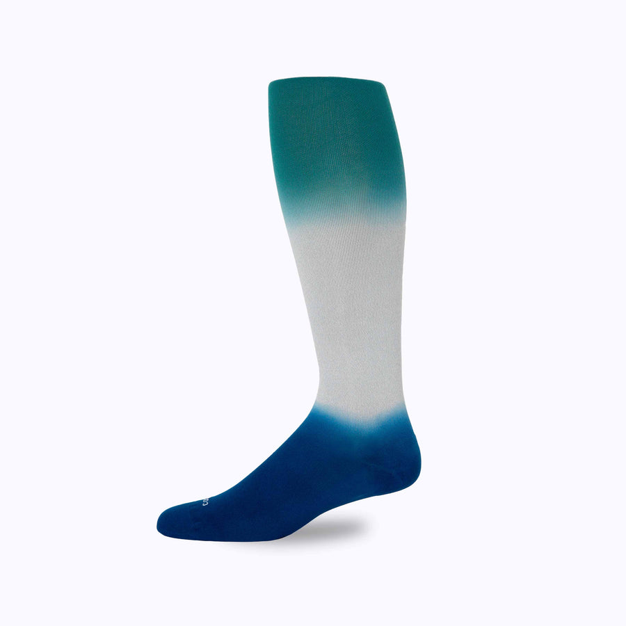 Knee-High Compression Socks  – 3-Pack Double-Dip Ombre