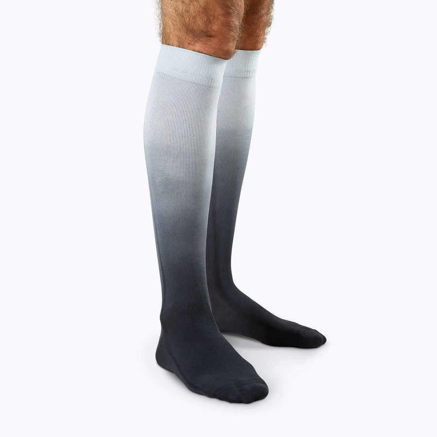 Knee-High Compression Socks  – 3-Pack Double-Dip Ombre