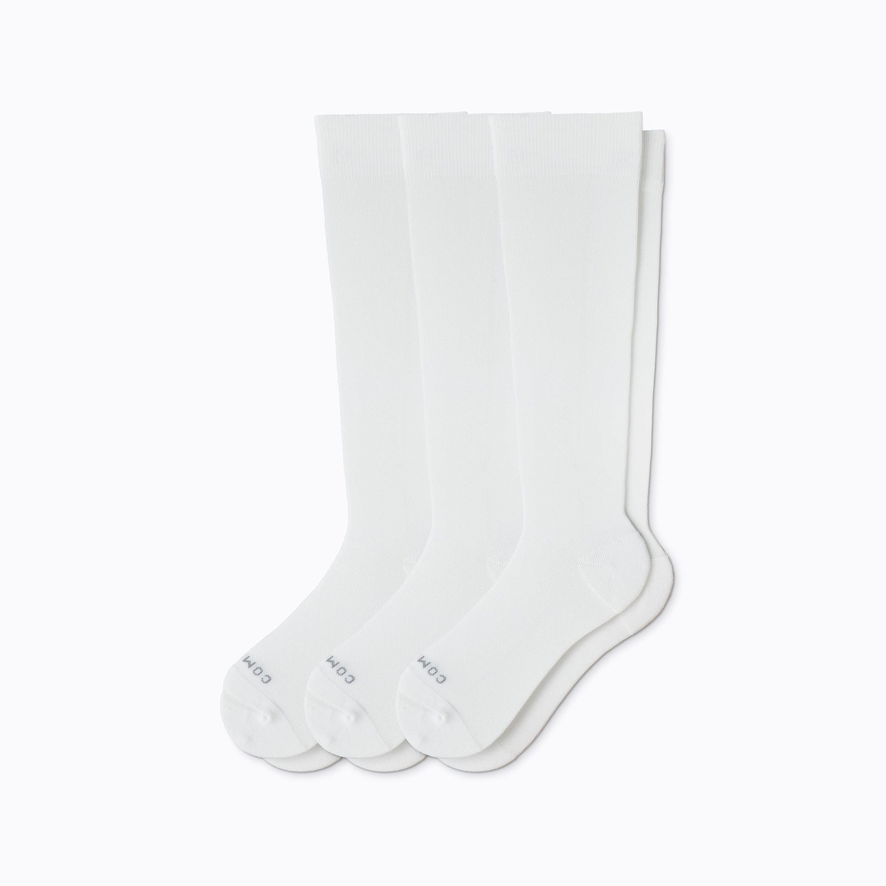Knee-High Compression Socks | 3-Pack | Comrad Socks | Solid