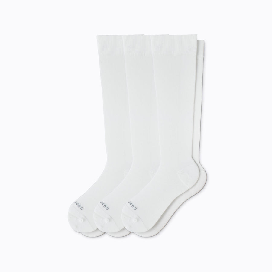 Knee-High Compression Socks – 3-Pack Solids
