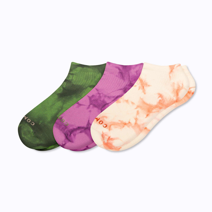 Ankle Compression Socks – 3-Pack Tie-Dye