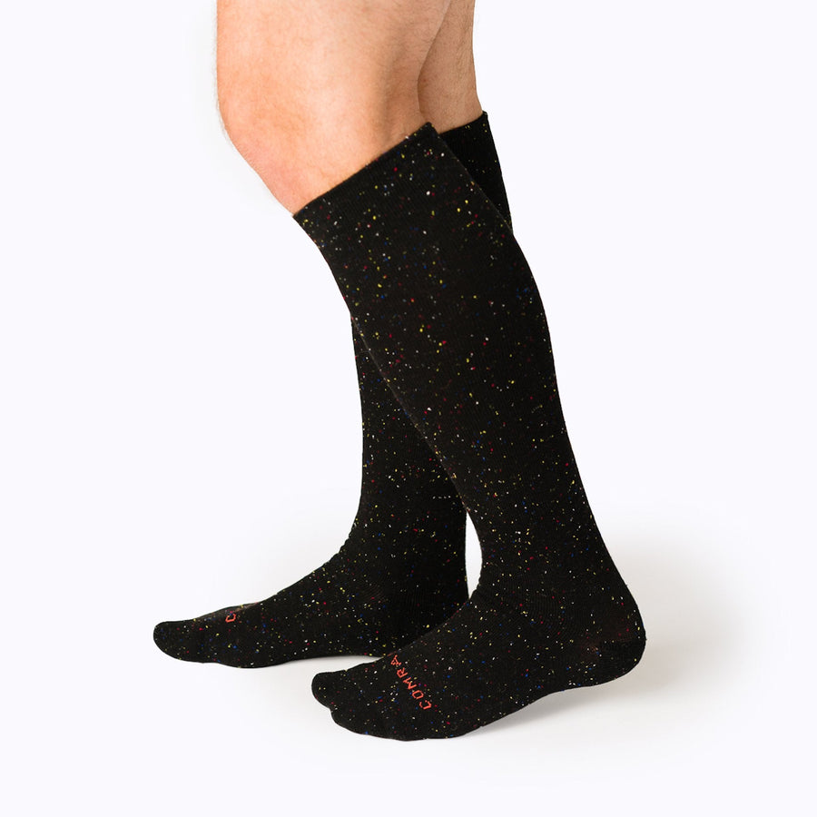 Recycled Cotton Compression Socks – 3-Pack