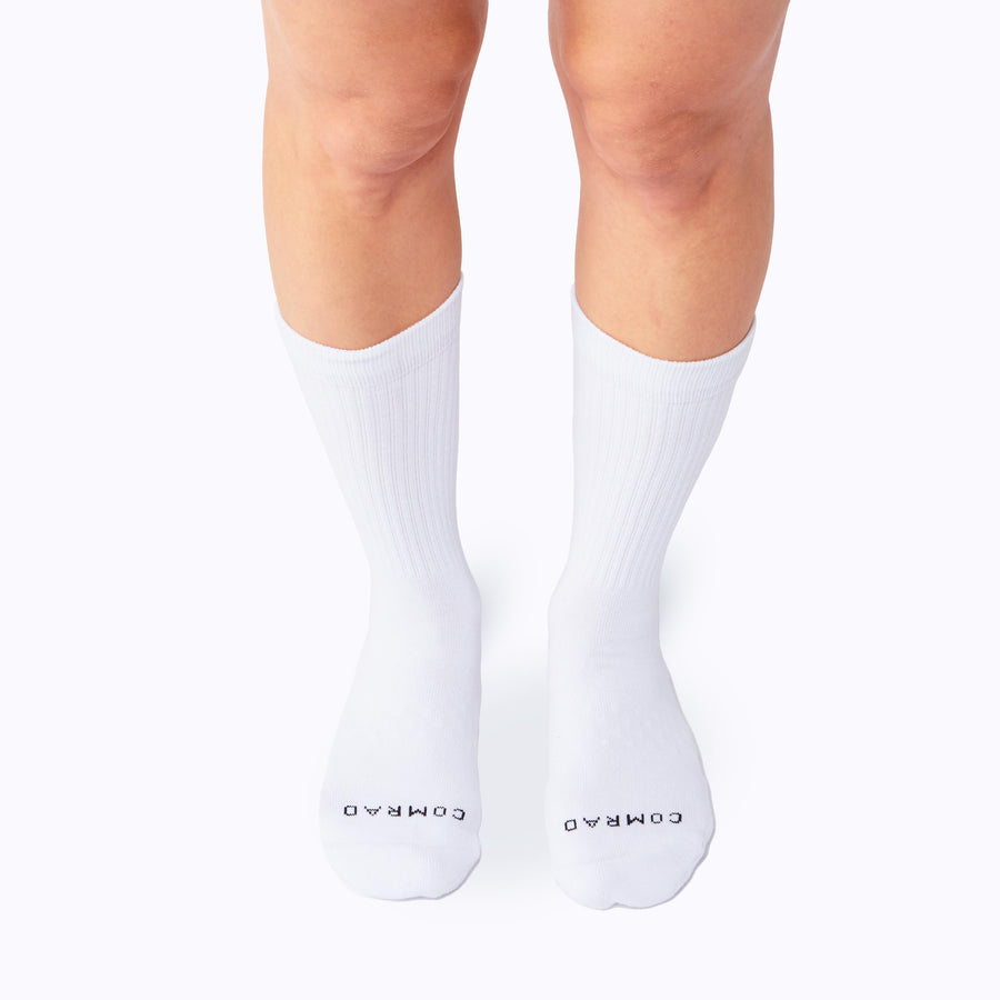 Combed Cotton Crew Socks – 3 Pack