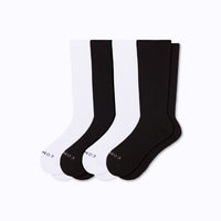 Combed Cotton Crew Socks - 4 Pack