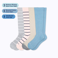 The Long Shift 4-Pack (20-30 mmHg)
