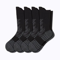 Running Crew Compression Socks - 4 Pack