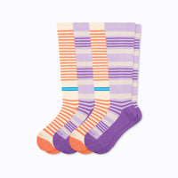 CloudCotton Compression Socks – 4 Pack