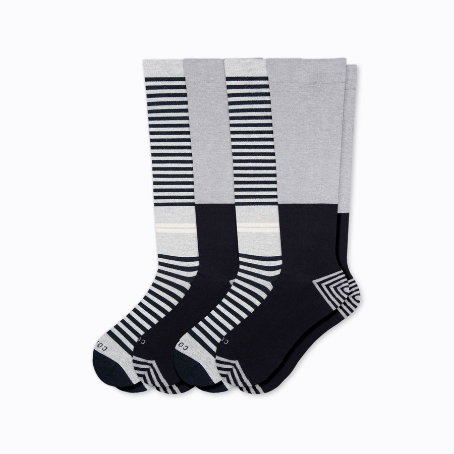 CloudCotton Compression Socks - Stripes