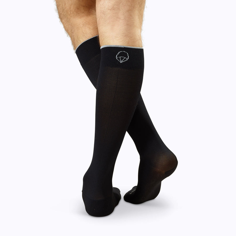 Knee-High Compression Socks – 4-Pack Solids