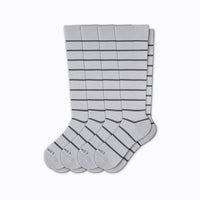 Knee-High Compression Socks – 4 Pack Stripes