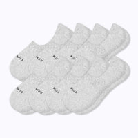 Combed Cotton No Show Socks - 8 Pack