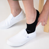 Combed Cotton No Show Socks - 8 Pack