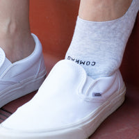 Combed Cotton No Show Socks - 8 Pack