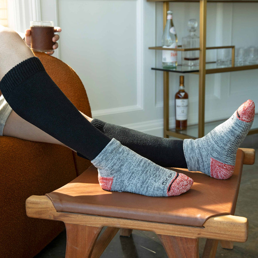 CozyGrip Compression Slipper Socks