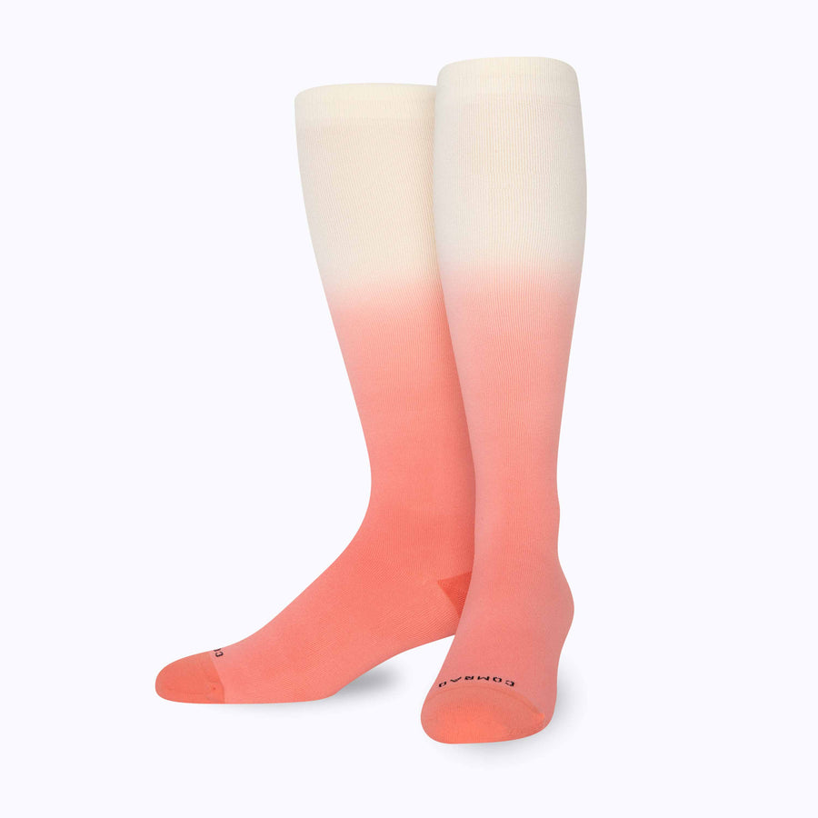 Knee-High Compression Socks – 3-Pack Ombre