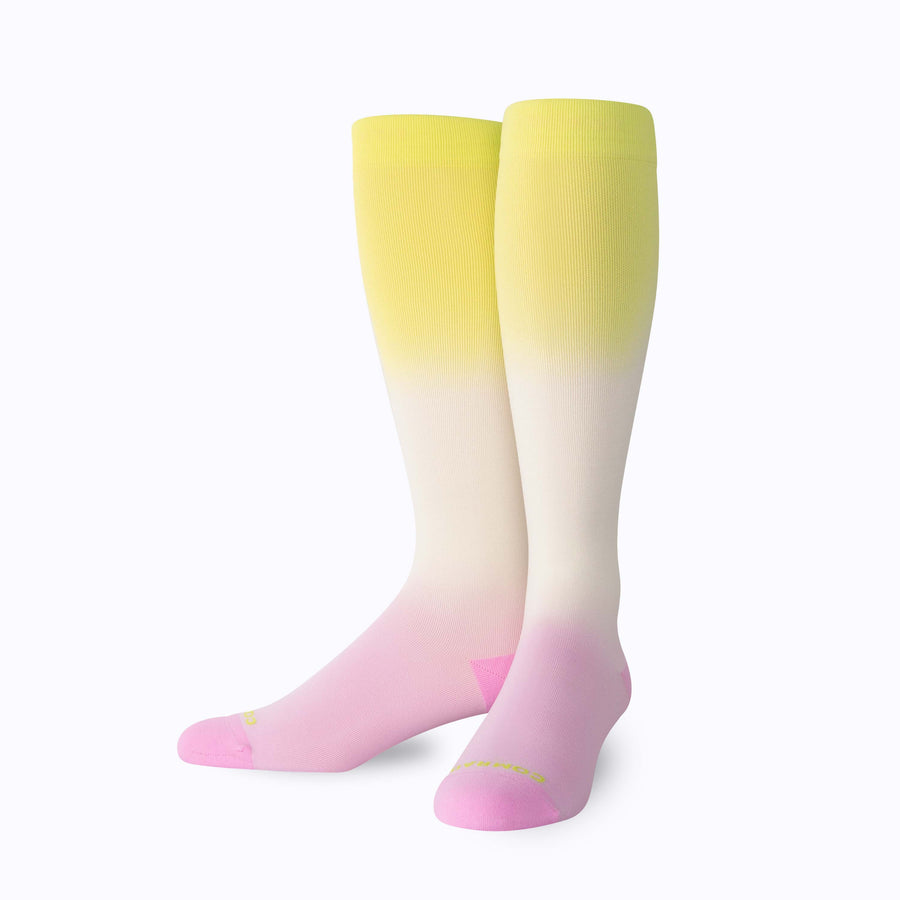 Knee-High Compression Socks – Ombre