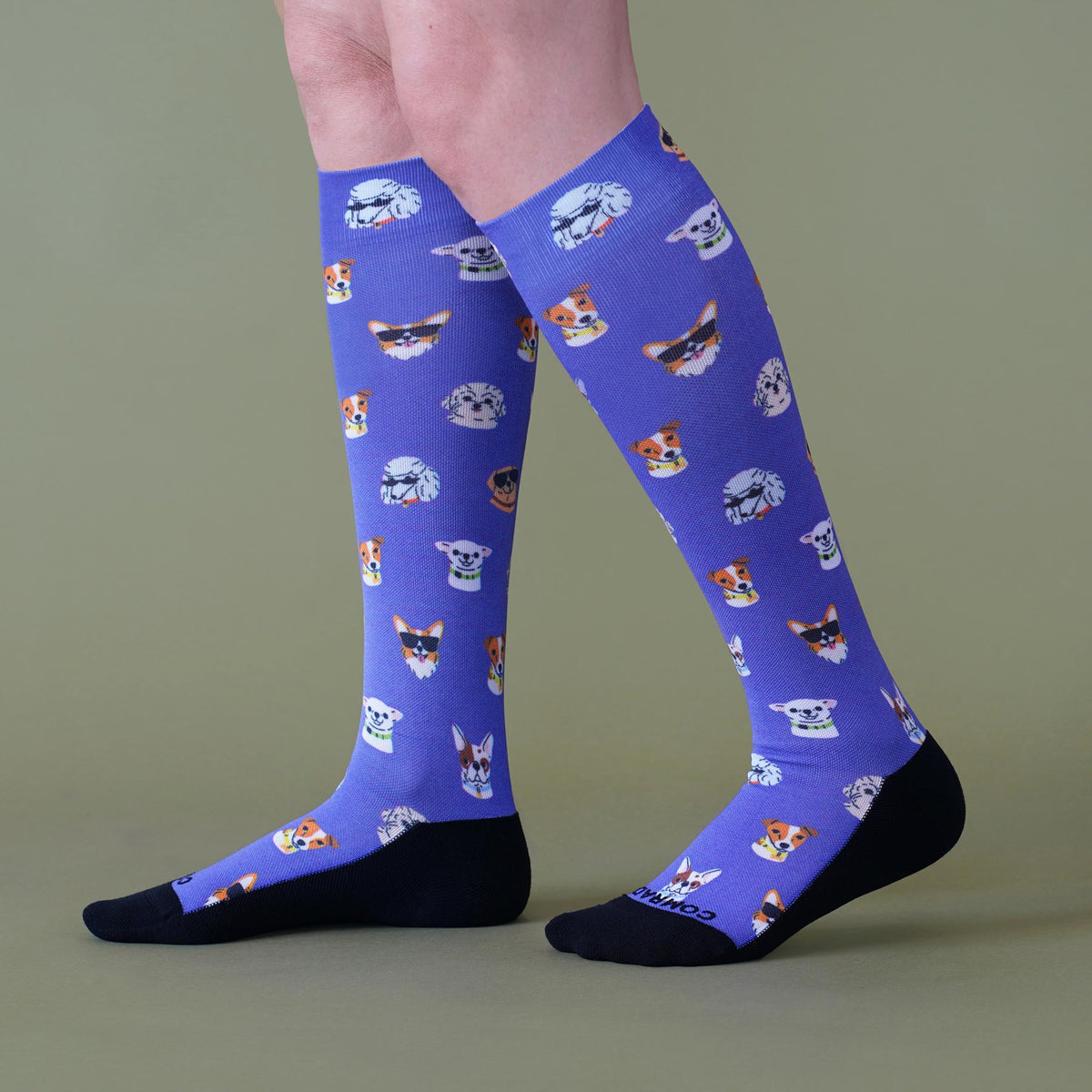 Cute Compression Socks | Fun Patterned & Printed Support by Comrad