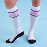 Knee-High Compression Socks - Varsity