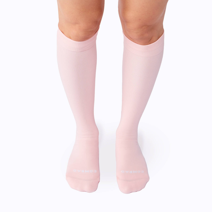 Knee-High Compression Socks – 4-Pack Solids