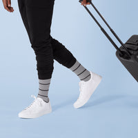 Knee-High Compression Socks - Stripes (20-30 mmHg)