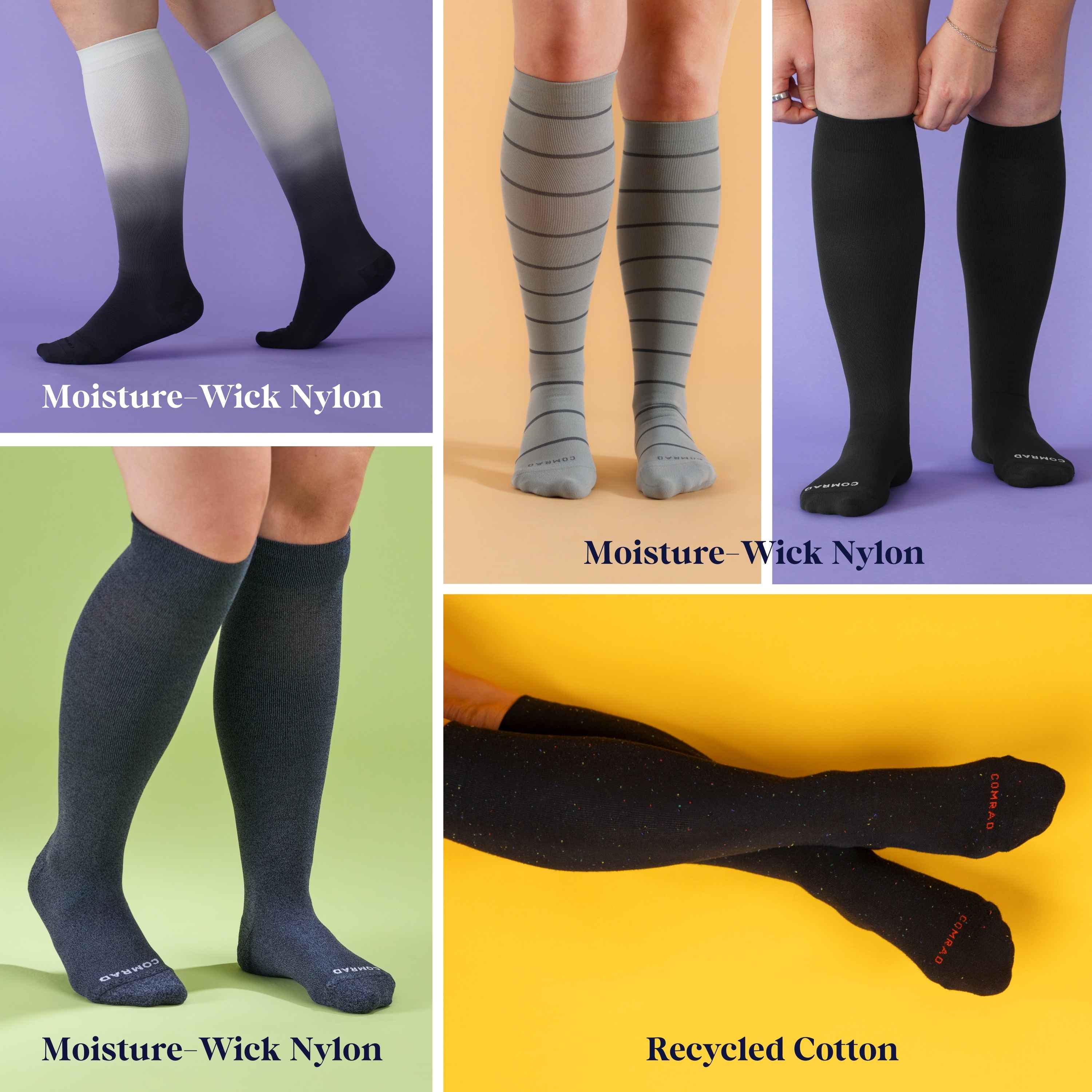 Compression Socks for Standing or Sitting All Day | COMRAD
