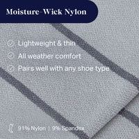 Knee-High Compression Socks - Stripes (20-30 mmHg)