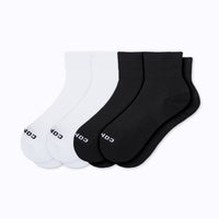 Quarter Ankle Compression Socks - 4 Pack