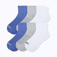 Quarter Ankle Compression Socks - 6 Pack