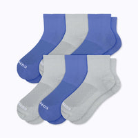Quarter Ankle Compression Socks - 6 Pack