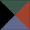 Black/Blue/Brown/Green Swatch