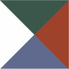 Blue/Brown/Green/White Swatch