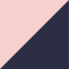 Rose/Navy Swatch