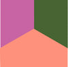 Cactus/Mulberry/Terra Cotta Swatch
