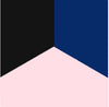 Black/Navy/Rose Swatch