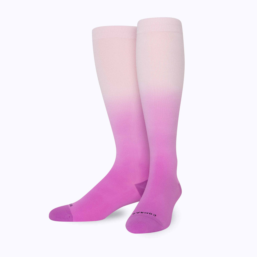 Knee-High Compression Socks – 3-Pack Ombre